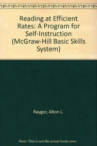 Book Reading At Efficient Rates (mcgraw-hill Basic Skills System) free