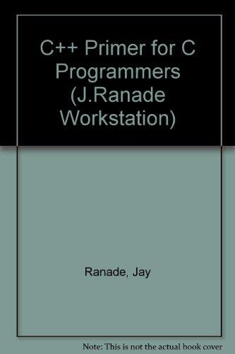 Book C++ Primer for C Programmers (J. Ranade Workstation Series) free