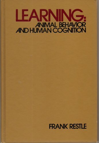 Book Learning: animal behavior and human cognition (McGraw-Hill series in psychology) free