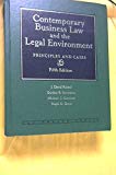 Book Contemporary Business Law and the Legal Environment: Principles and Cases free