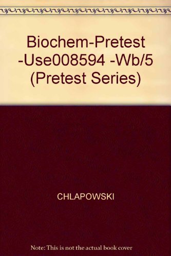 Book Biochemistry: Pretest Self-Assessment and Review (PRETEST SERIES) free