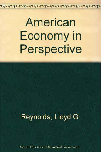 Book The American Economy In Perspective free