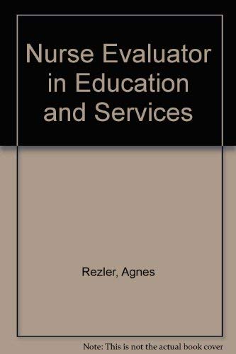 Book The Nurse Evaluator In Education And Service free