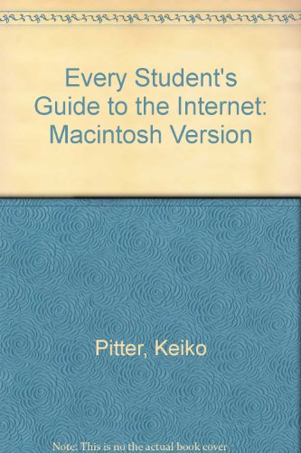 Book Every Student's Guide To The Internet free