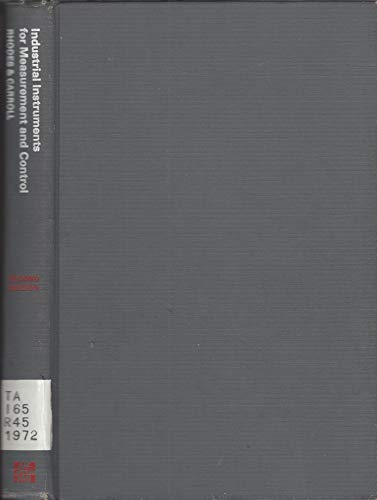 Book Industrial instruments for measurement and control, free