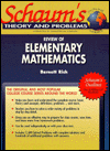Book Review of Elementary Mathematics (Schaum's outline series) free