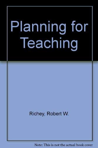 Book Planning For Teaching;: An Introduction To Education free