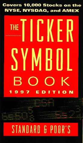 Book The Ticker Symbol Book 1997 (Annual) free