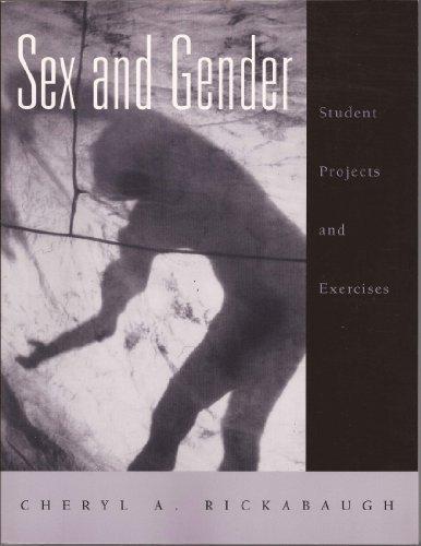 Book Sex and Gender: Student Projects and Exercises free