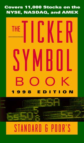 Book The Ticker Symbol Book, 1998 (Annual) free