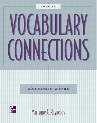Book Vocabulary Connections, Book III:  Academic Words free