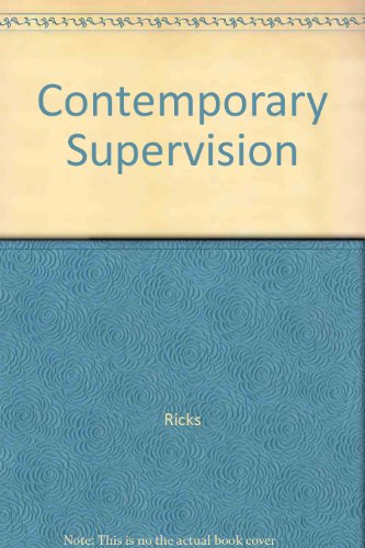 Book Contemporary Supervision free