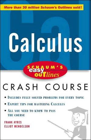 Book Schaum's Easy Outline: Calculus free
