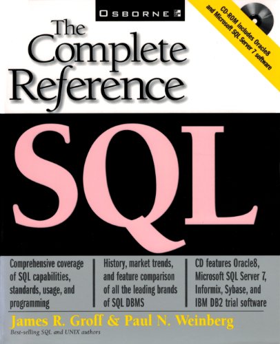 Book SQL: The Complete Reference free