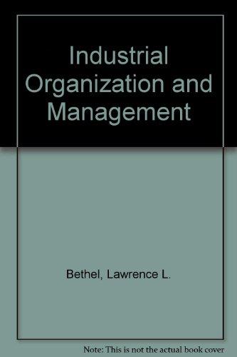 Book Industrial Organization and Management free