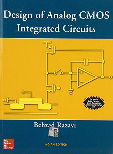 Book Design of Analog CMOS Integrated Circuits - India Edition free