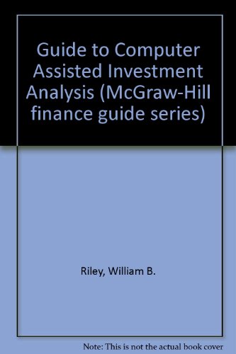 Book Guide To Computer-assisted Investment Analysis free