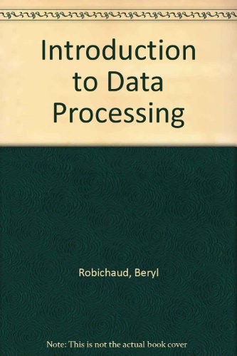 Book Introduction To Data Processing free