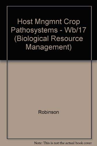 Book Host Management in Crop Pathosystems free