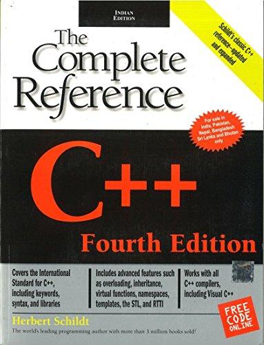 Book C++: The Complete Reference free