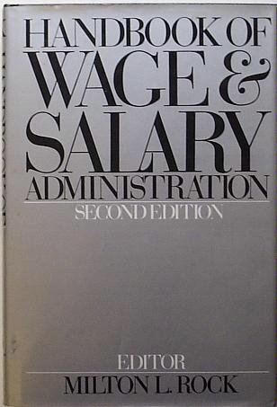 Book Handbook of wage and salary administration free