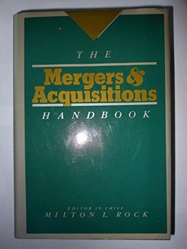 Book The Mergers And Acquisitions Handbook free