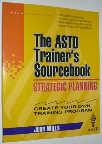 Book Strategic Planning: The ASTD Trainer's Sourcebook free
