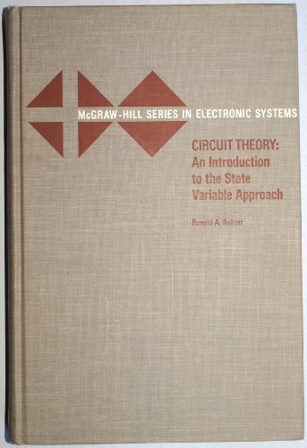 Book Circuit Theory an introduction to the State Variable Approach free