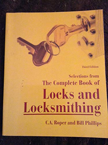 Book Selections from The Complete Book of Locks and Locksmithing free