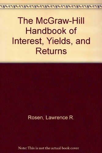 Book The McGraw-Hill Handbook of Interest, Yields, and Returns free