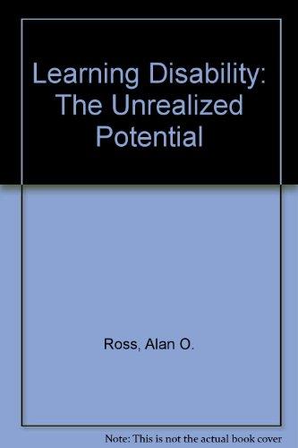 Book Learning Disability: The Unrealized Potential free