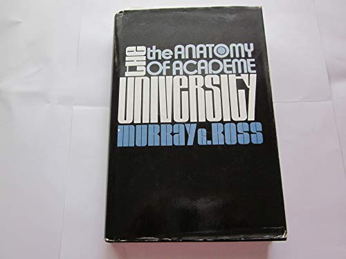 Book The university: The anatomy of academe free