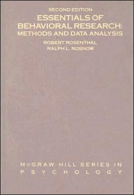 Book Essentials of Behavioral Research: Methods and Data Analysis free
