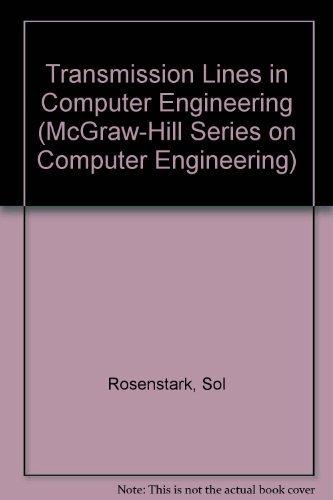 Book Transmission Lines in Computer Engineering free