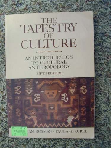 Book The Tapestry of Culture: An Introduction to Cultural Anthropology free