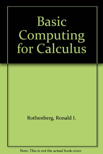 Book BASIC computing for calculus free