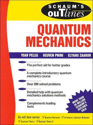 Book Schaum's Outline of Quantum Mechanics (Schaum's) free