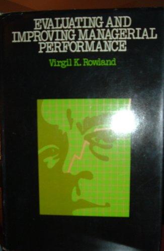 Book Evaluating And Improving Managerial Performance free