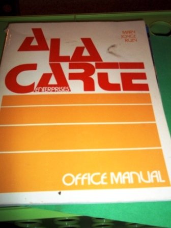 Book a la Carte Enterprises: Office Manual free