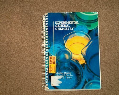 Book Experimental General Chemistry free