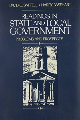 Book Readings In State and Local Government free