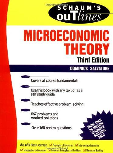 Book Schaum's Outline of Microeconomic Theory free