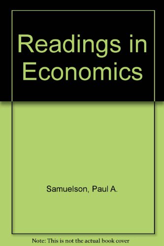 Book Readings In Economics free