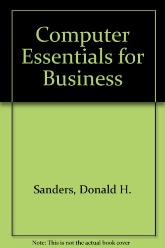 Book Computer Essentials For Business free