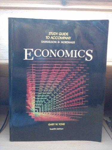 Book Study Guide To Accompany Samuelson-nordhaus free
