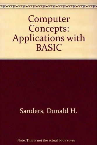 Book Computer Concepts And Applications With Basic free