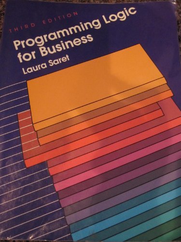 Book Programming Logic for Business free