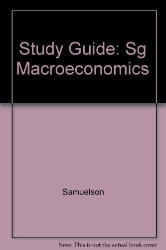 Book Study Guide: Sg Macroeconomics free