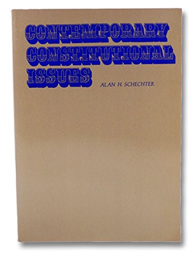 Book Contemporary Constitutional Issues free