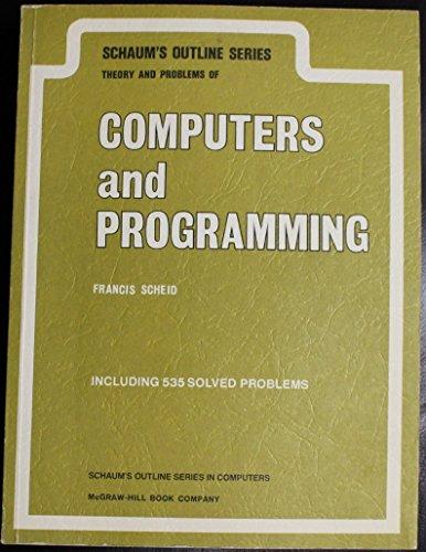 Book Schaum's Outline of Theory and Problems of Computers and Programming (Schaum's Outline Series) free